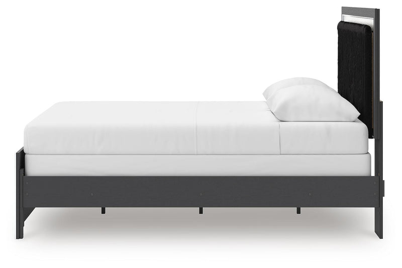 Zuraleus Queen Upholstered Panel Bed