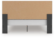 Zuraleus King Upholstered Panel Platform Bed