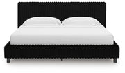Zuraleus King Upholstered Bed, Dresser, Mirror and 2 Nightstands