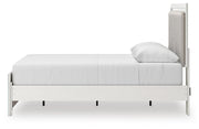 Zuraleus Queen Upholstered Panel Platform Bed