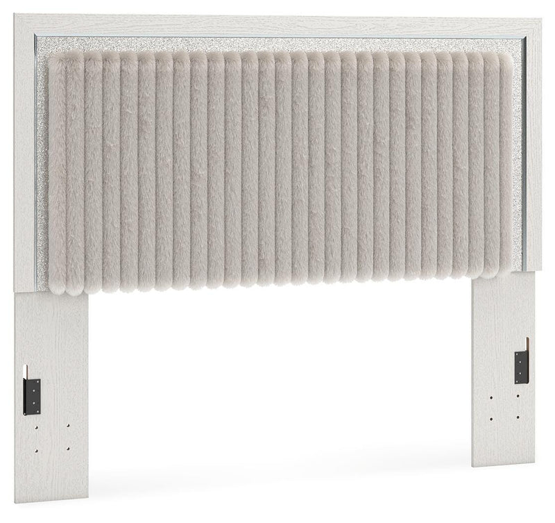 Zuraleus Queen Upholstered Panel Headboard