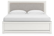 Zuraleus King Upholstered Panel Bed