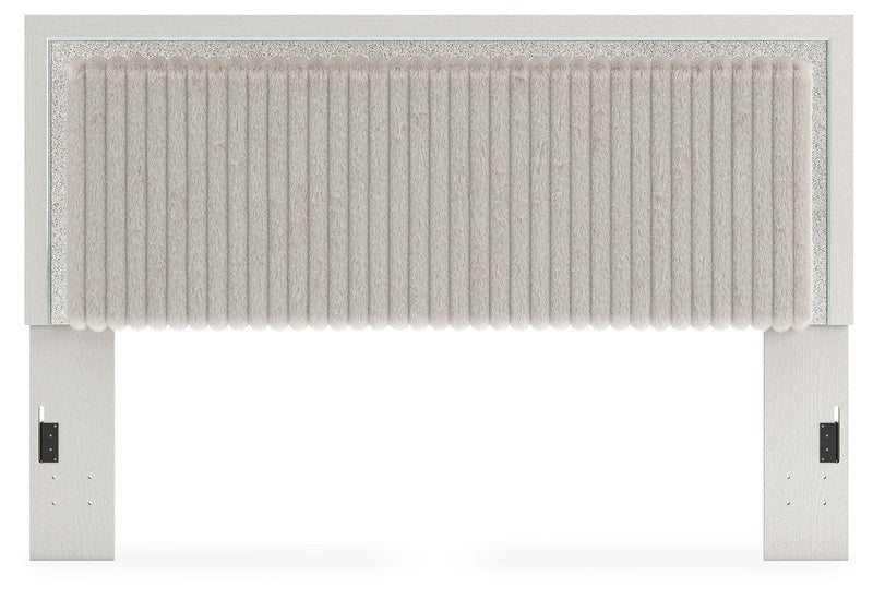 Zuraleus King Upholstered Panel Headboard