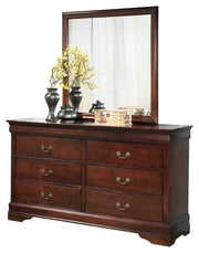 Alisdair King Sleigh Bed, Dresser, Mirror and Nightstand