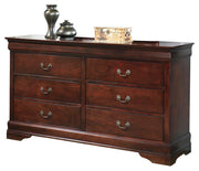 Alisdair Twin Sleigh Bed, 2 Dressers, Mirror and Nightstand
