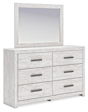 Cayboni Full Panel Bed, Dresser, Mirror and Nightstand
