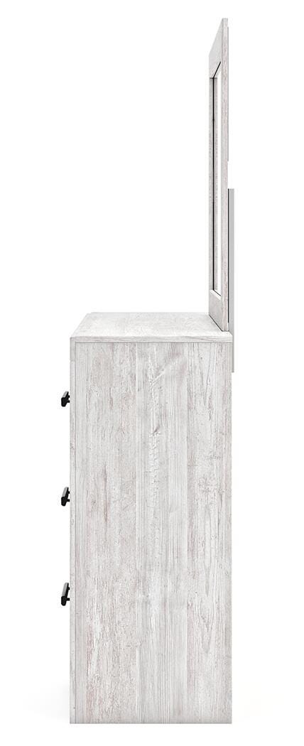 Cayboni King Panel Bed, Dresser, Mirror, Chest and 2 Nightstands