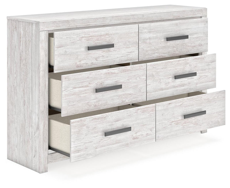 Cayboni Queen Panel Bed, Dresser and Nightstand