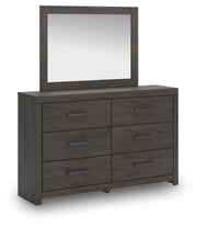 Prendonea Full Panel Bed, Dresser, Mirror, Chest and Nightstand