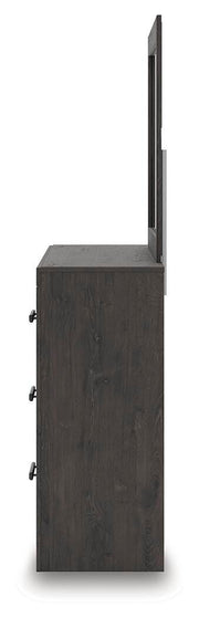 Prendonea Full Panel Bed, Dresser, Mirror, Chest and Nightstand