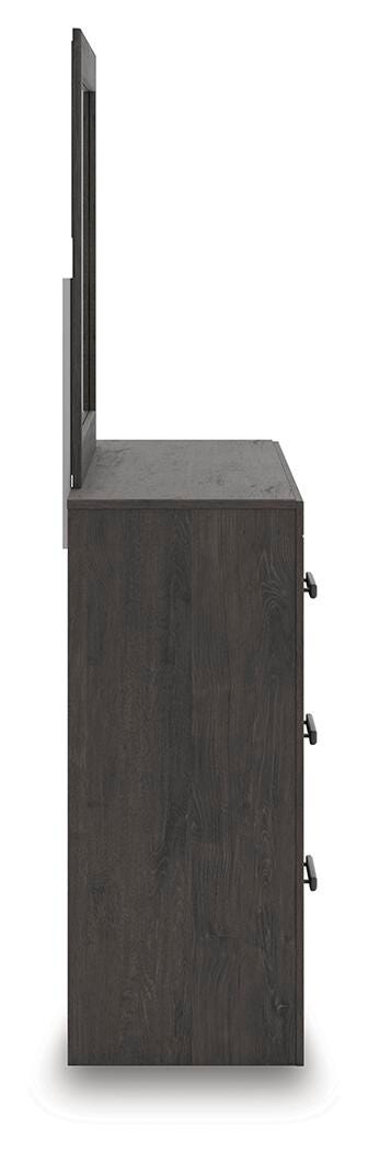 Prendonea Queen Panel Bed, Dresser and Mirror