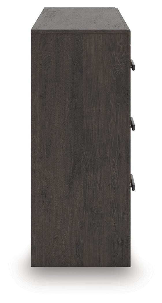 Prendonea King Panel Bed, Dresser and 2 Nightstands