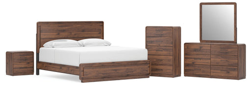 Fortlorn Queen Panel Bed, Dresser, Mirror, 2 Chests and 2 Nightstands