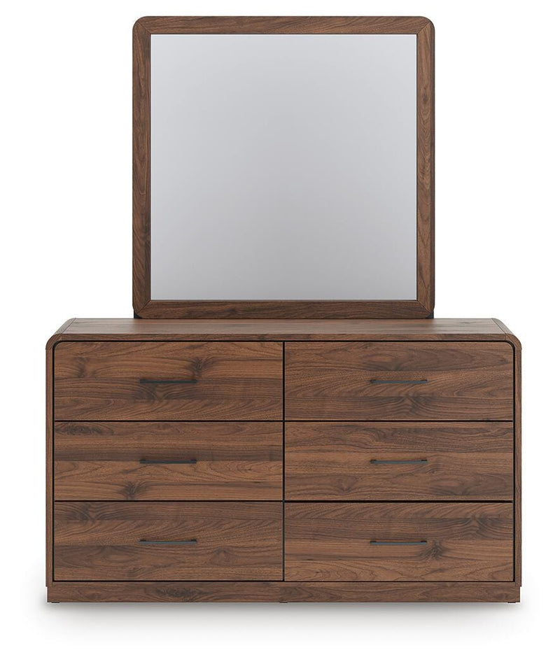 Fortlorn Queen Panel Bed, Dresser, Mirror and Nightstand