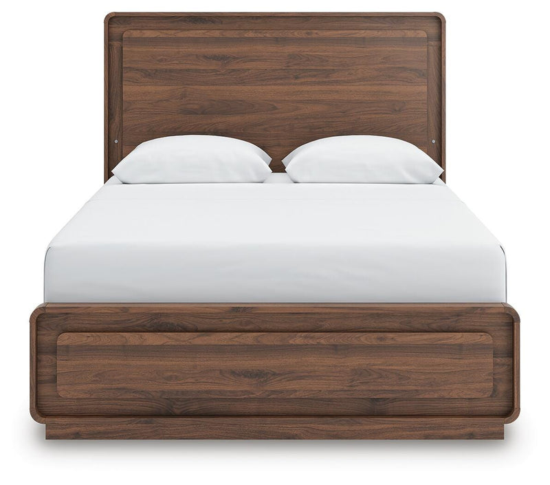 Fortlorn Queen Panel Bed, Dresser, Mirror and Nightstand
