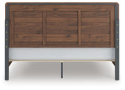 Fortlorn King Panel Bed and 2 Nightstands