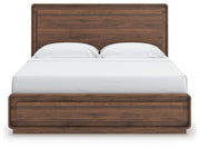 Fortlorn King Panel Bed and 2 Nightstands