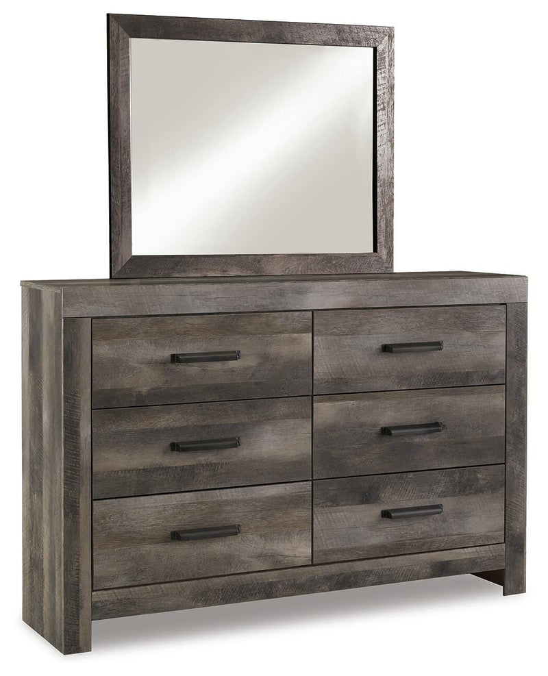 Wynnlow Queen Panel Bed, Dresser, Mirror and 2 Nightstands