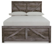 Wynnlow Full Crossbuck Panel Bed, Dresser and Mirror