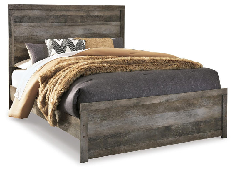 Wynnlow Queen Panel Bed, Dresser, Mirror and 2 Nightstands
