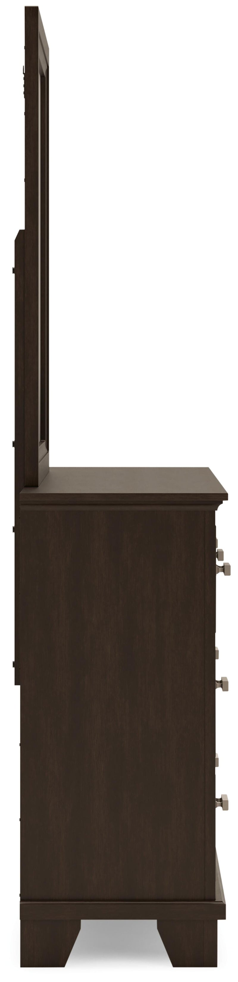 Covetown King Panel Bed, Dresser, Mirror and Nightstand