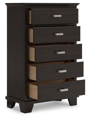 Covetown Full Panel Bed, Dresser, Mirror, Chest and Nightstand
