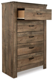Trinell Dresser, Chest and Nightstand