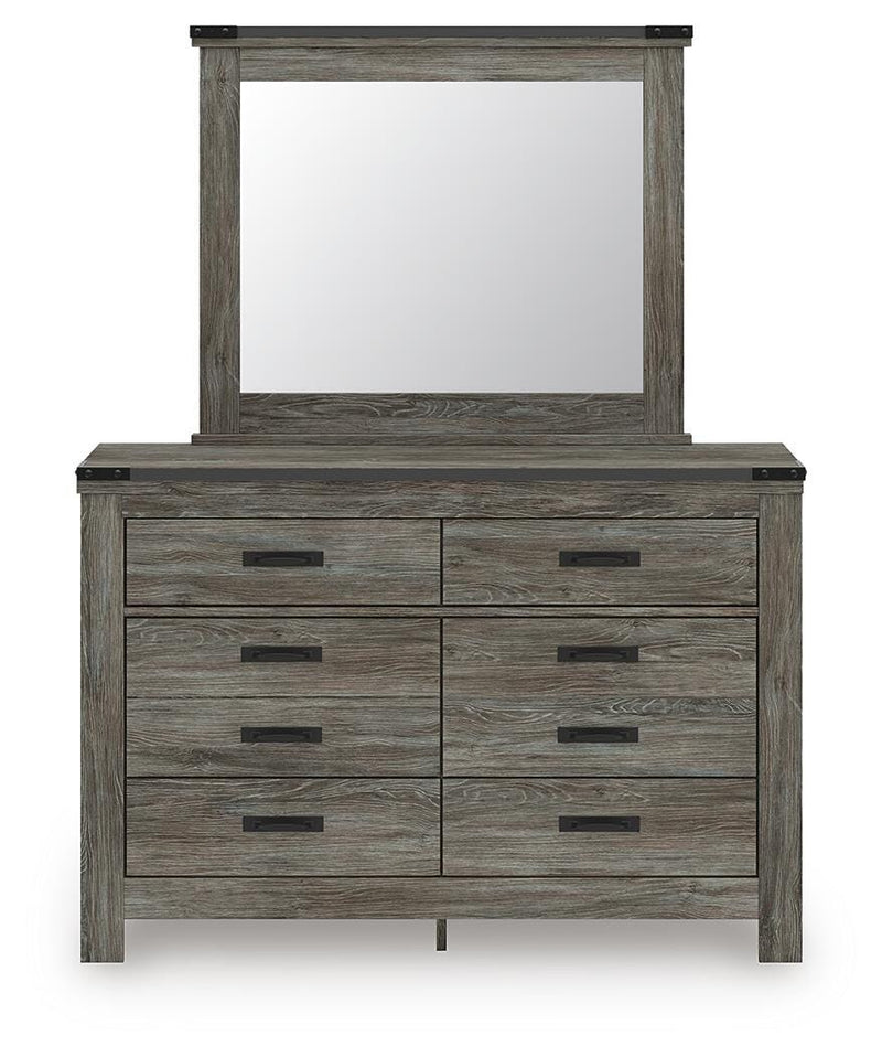 Frandern Queen Panel Bed, Dresser and Mirror