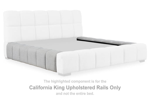 Grendusk California King Upholstered Rails
