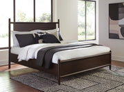 Dantenton Queen Panel Bed, Dresser and Mirror