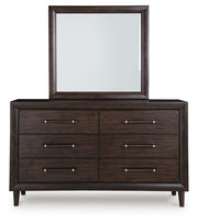 Dantenton Queen Panel Bed, Dresser and Mirror