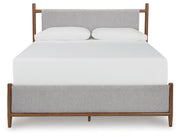 Lyncott King Upholstered Bed, Chest and Nightstand