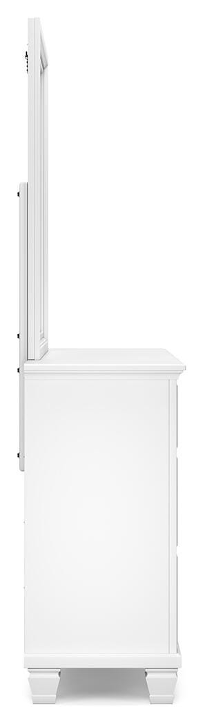 Fortman Queen Panel Bed, Dresser, Mirror and 2 Nightstands
