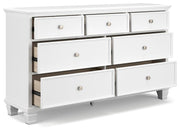 Fortman King Panel Bed, Dresser and 2 Nightstands