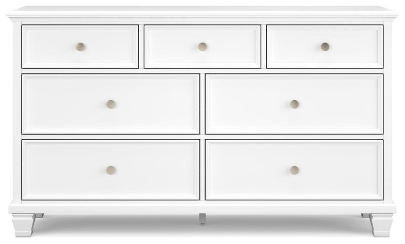 Fortman Full Panel Bed, Dresser and Nightstand