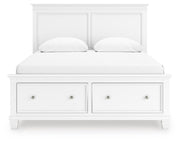 Fortman Queen Panel Storage Bed