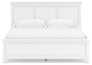 Fortman King Panel Bed, Dresser, Mirror and Nightstand