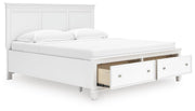 Fortman King Panel Storage Bed