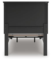 Lanolee Twin Panel Storage Bed