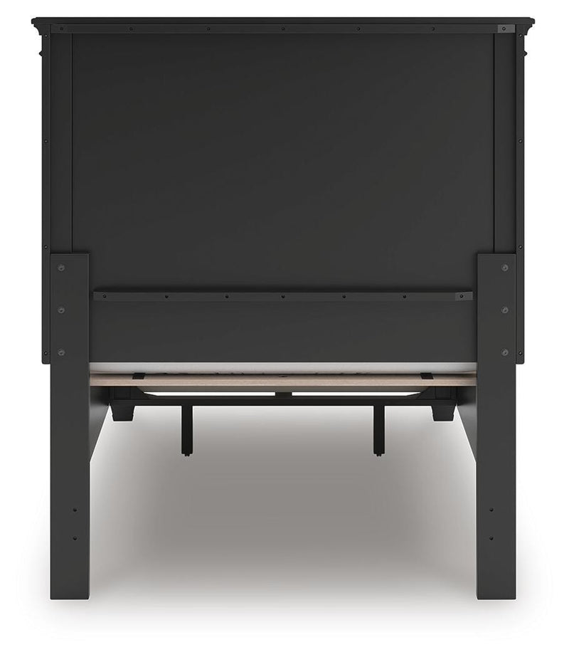 Lanolee Twin Panel Storage Bed