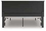 Lanolee California King Panel Storage Bed