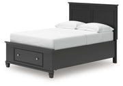 Lanolee Full Panel Storage Bed