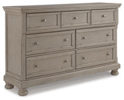 Lettner Queen Panel Bed, Dresser and 2 Nightstands