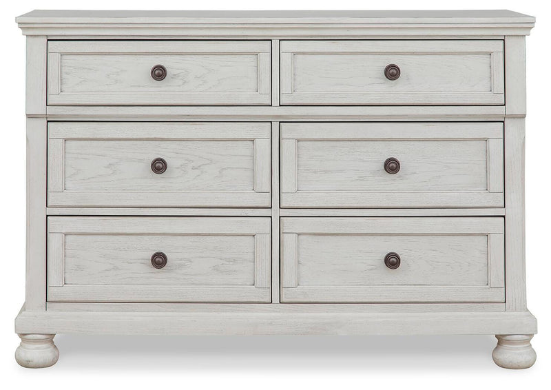 Robbinsdale Twin Sleigh Storage Bed, Dresser and Nightstand