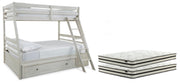 Robbinsdale Twin over Full with Storage and Mattresses