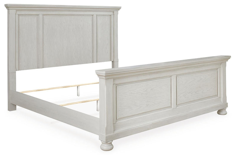 Robbinsdale King Panel Bed, Dresser, Mirror, Chest and 2 Nightstands