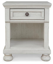 Robbinsdale Twin Storage Bed, Dresser, Mirror and Nightstand