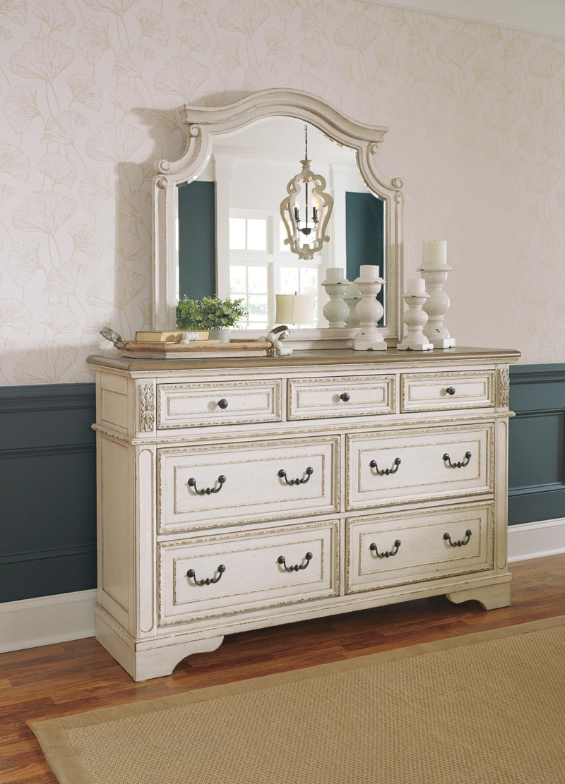 Realyn Dresser, Mirror and Nightstand