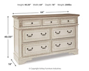 Realyn King Sleigh Bed, Dresser and 2 Nightstands