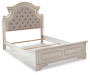 Realyn Full Panel Bed, Dresser, Mirror and Nightstand